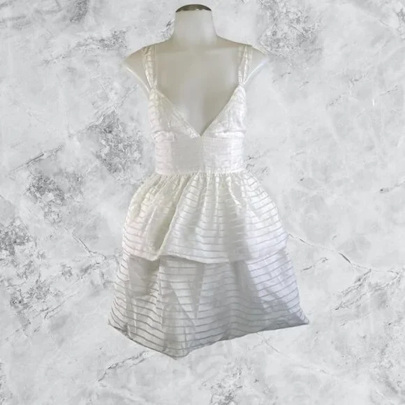 NBD Rita Mini Dress - White